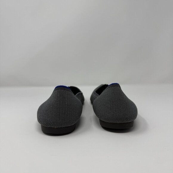 Rothy's The Point Flats Shoes Women 8 Cloud Grey Classic Comfortable Lightweight - Picture 7 of 10